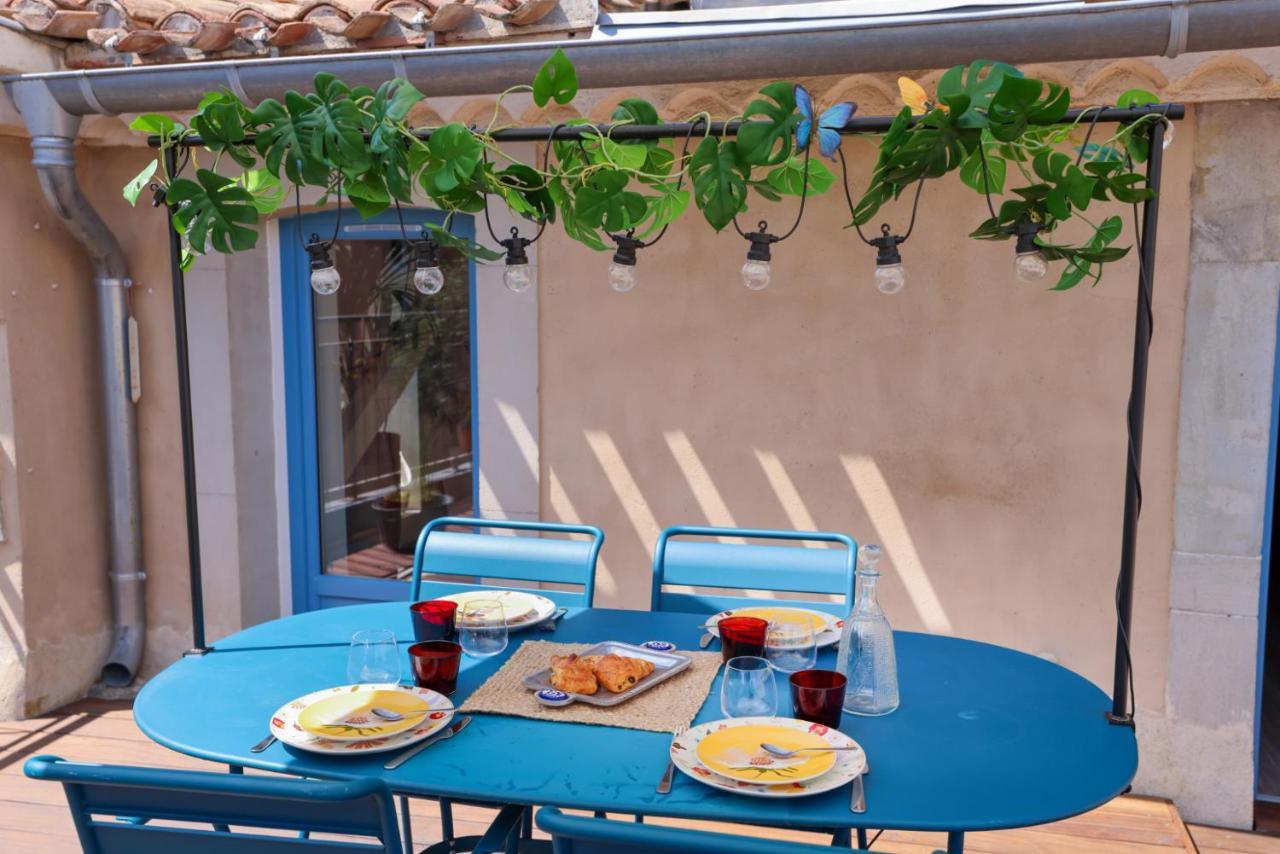 La Terrasse Tapaja Vue Conciergeriedamecarcas Apartment Carcassonne Exterior foto